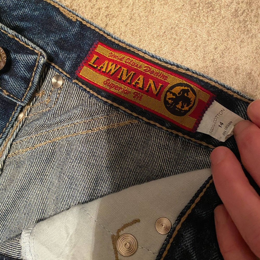 Lawman Western riding jeans